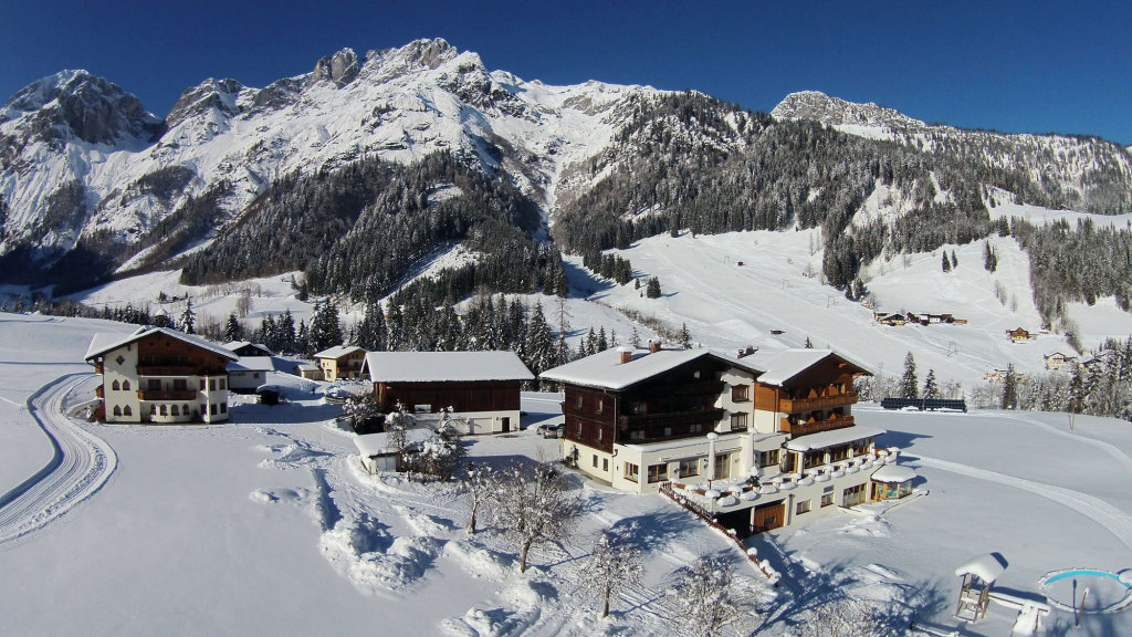 Hotel in den Bergen des Salzburger Landes