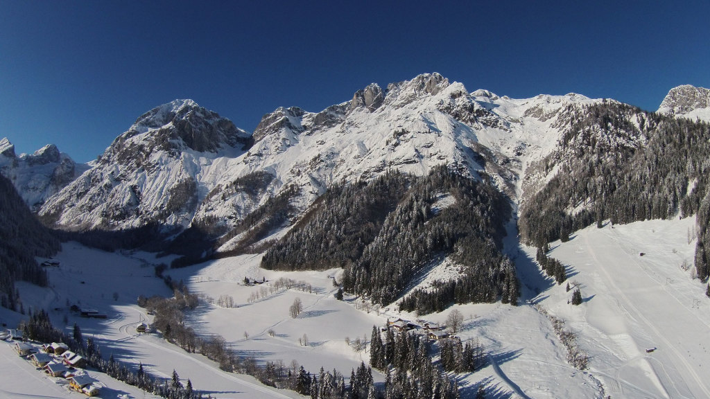 Tennengebirge, Fritzerkogel und Skilift