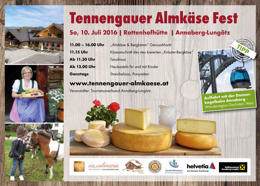 Almkäse-Fest auf der Rottenhofhüte in Annaberg