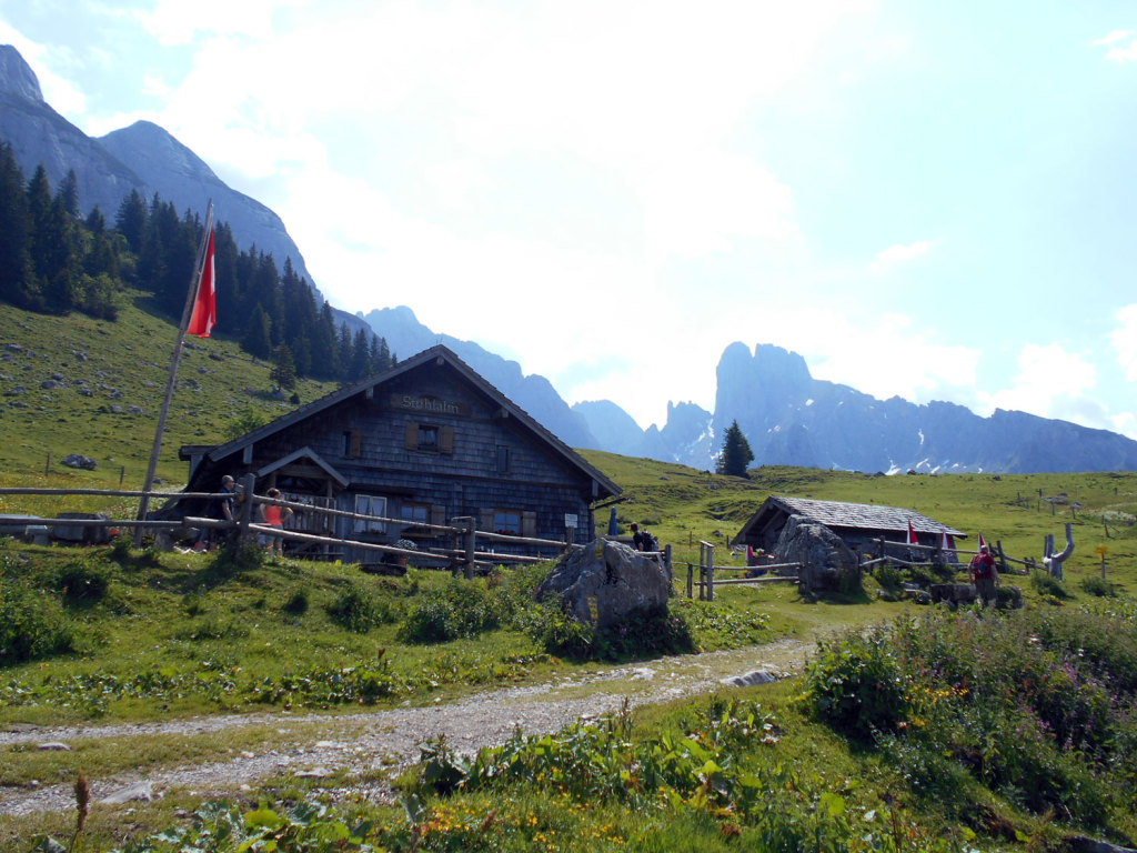 Die Stuhlalm im Sommer 2017