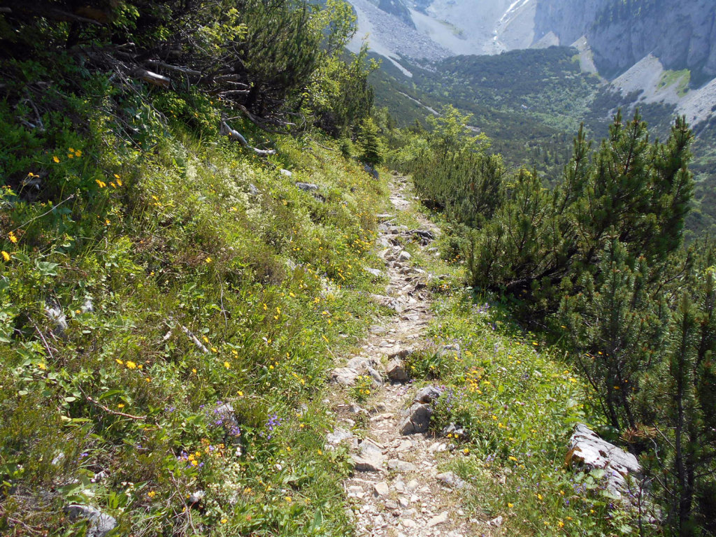 Wanderweg zum Stuhlloch