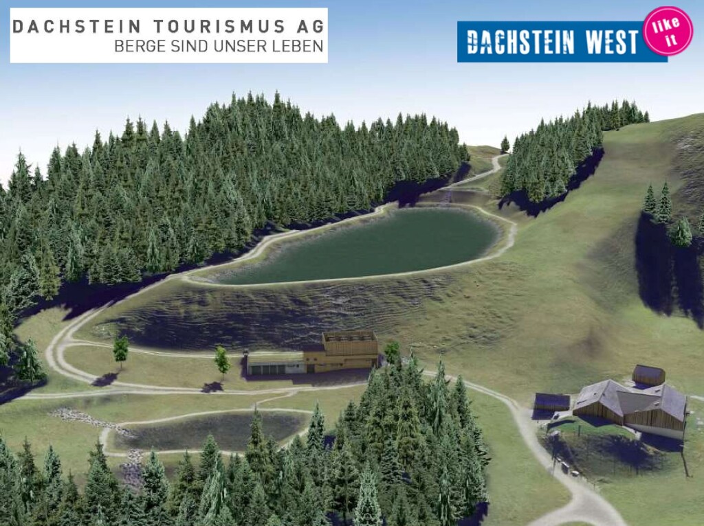 Beschneiungsteich Angerkaralm Dachstein West 2019/20