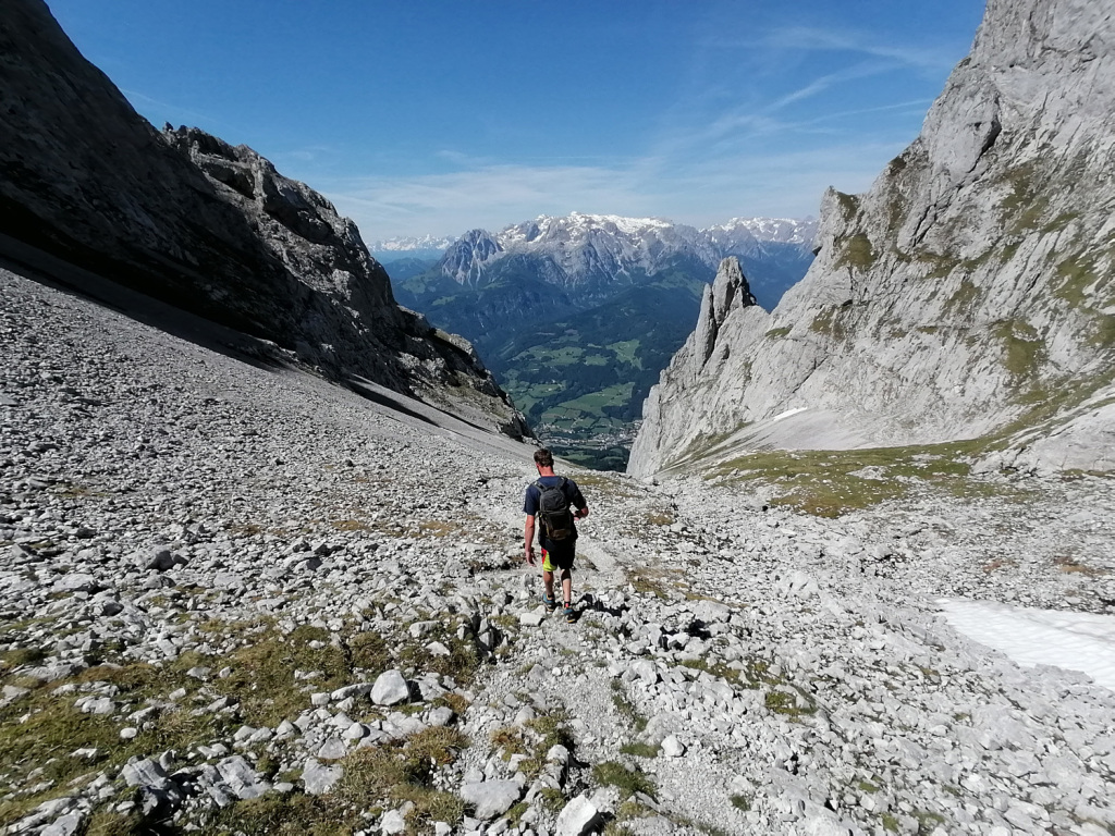 Wandern im Throntal im Tennengebirge