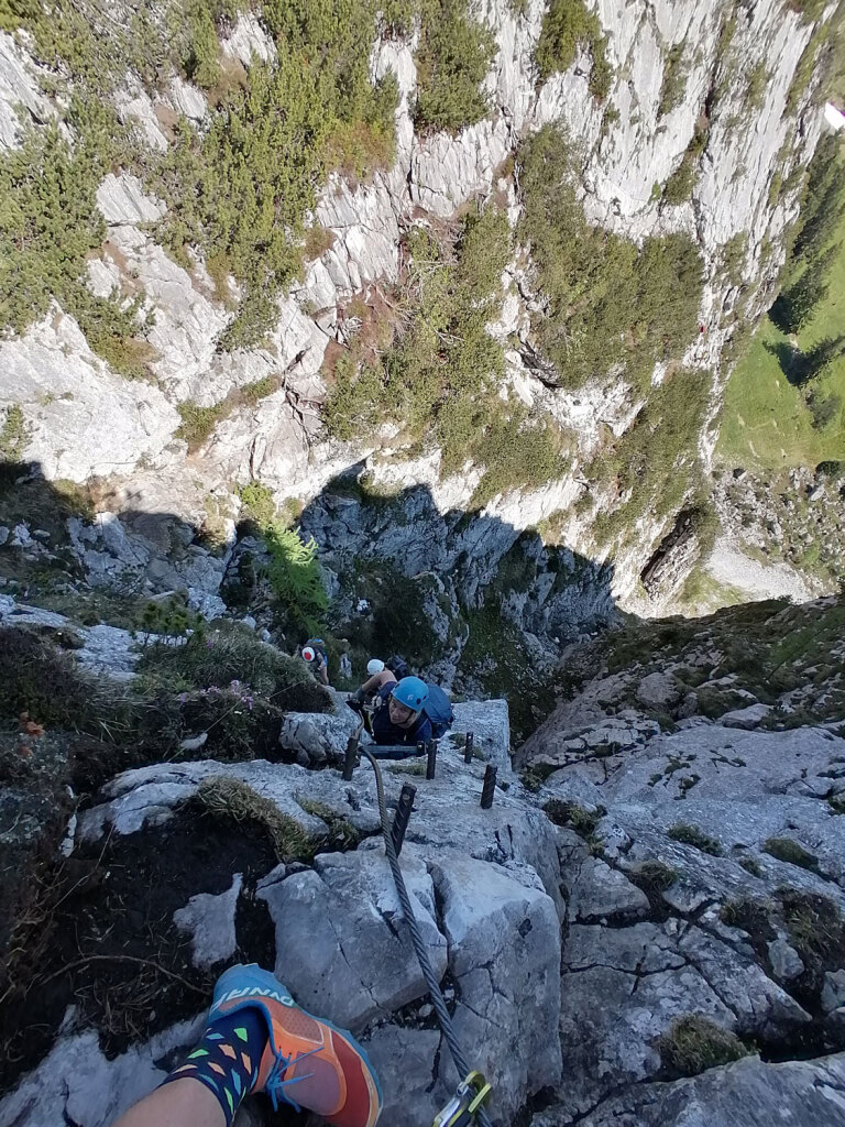 Aufstiegsstelle Donnerkogel Klettersteig