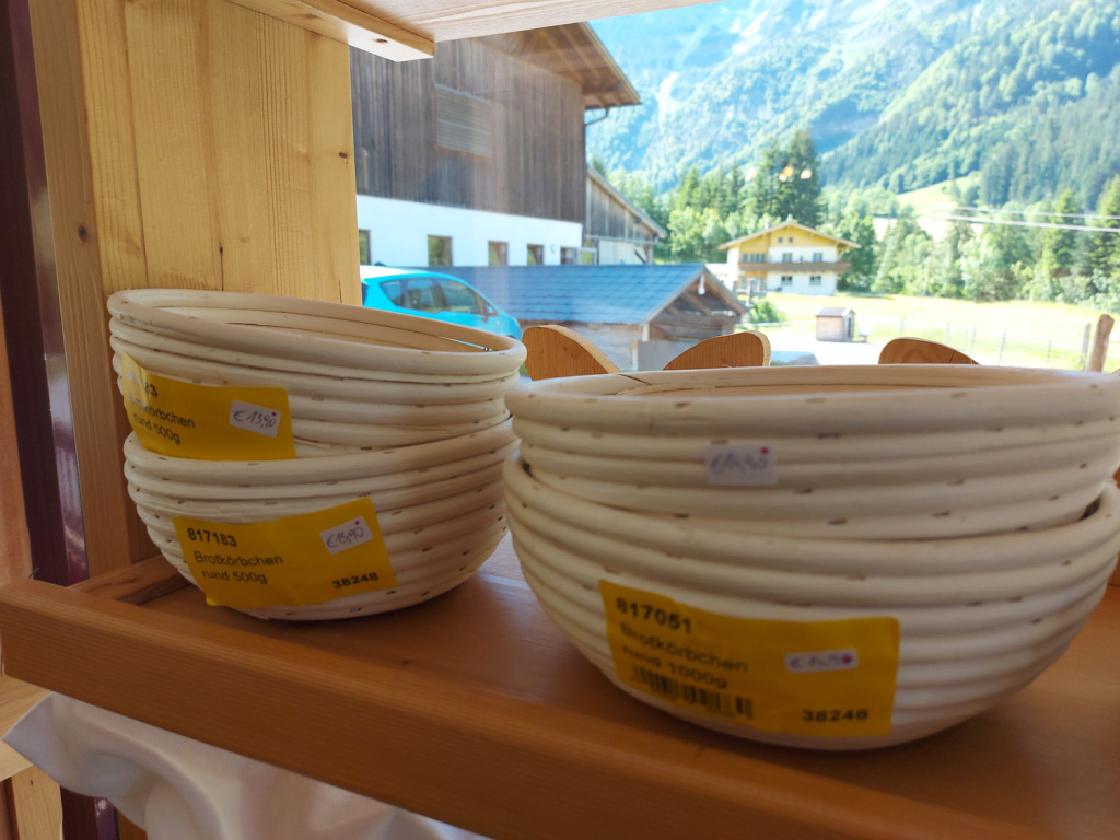 Gärkörbchen zum Backen