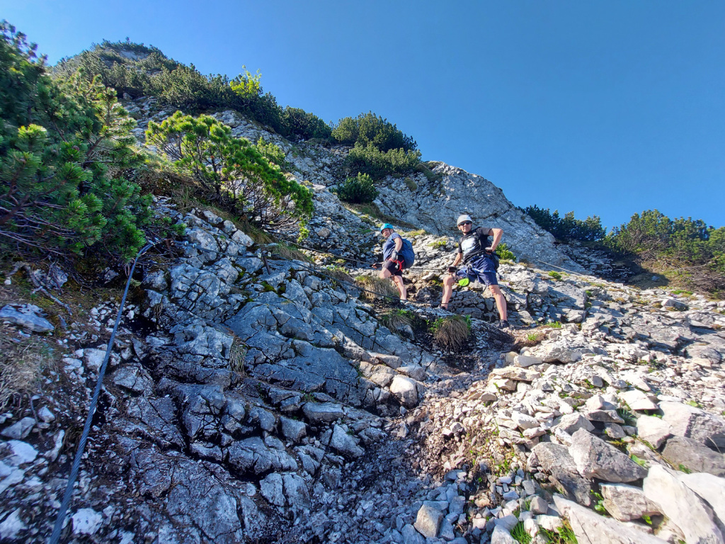 Mittelteil am Kleinen Donnerkogel