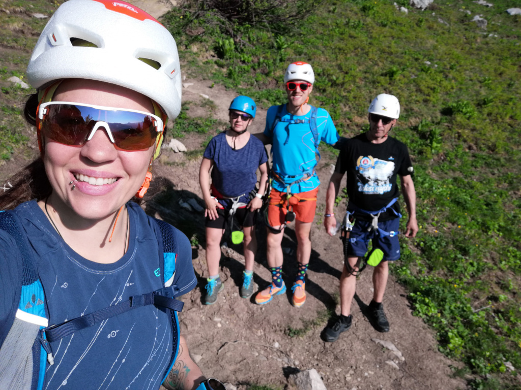 Theresa, Dana, Christoph und Jaro vom Lämmerhof