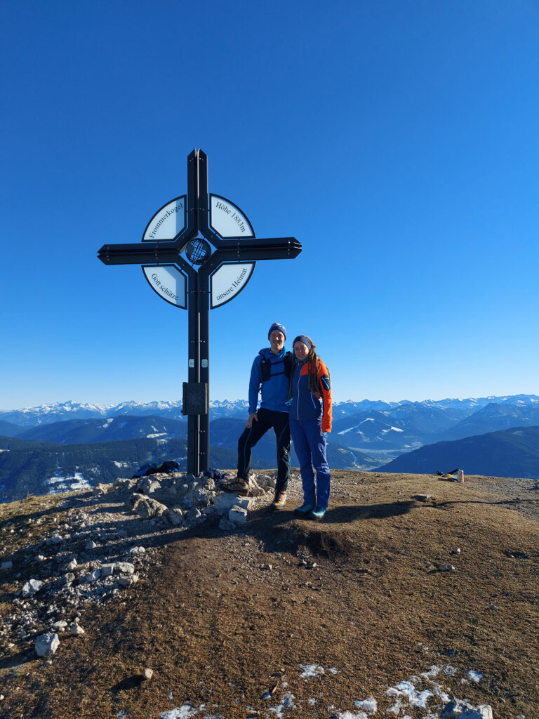 Gipfelkreuz Frommerkogel
