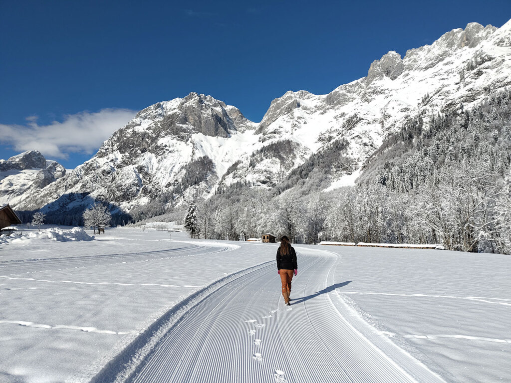 Winterwanderweg Lammertal