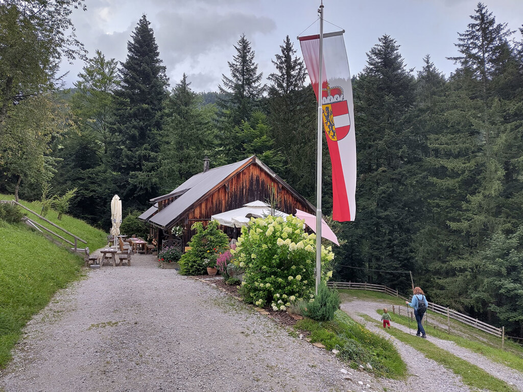 Kinderwagen Wanderung