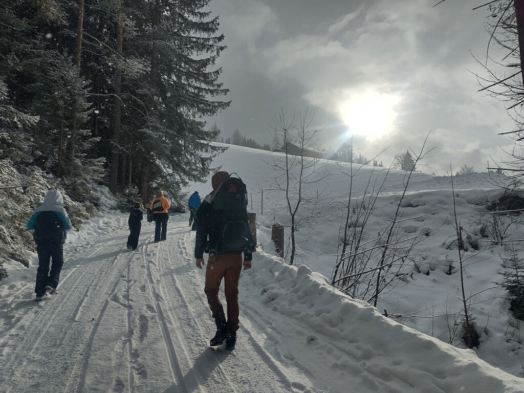 Winterwanderung Höllalm