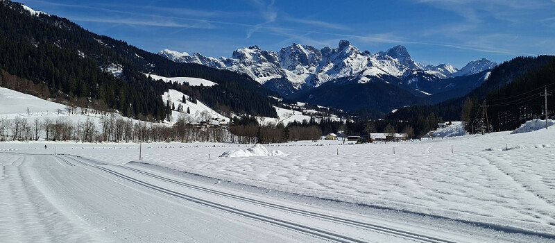 Langlaufloipe Lammertal