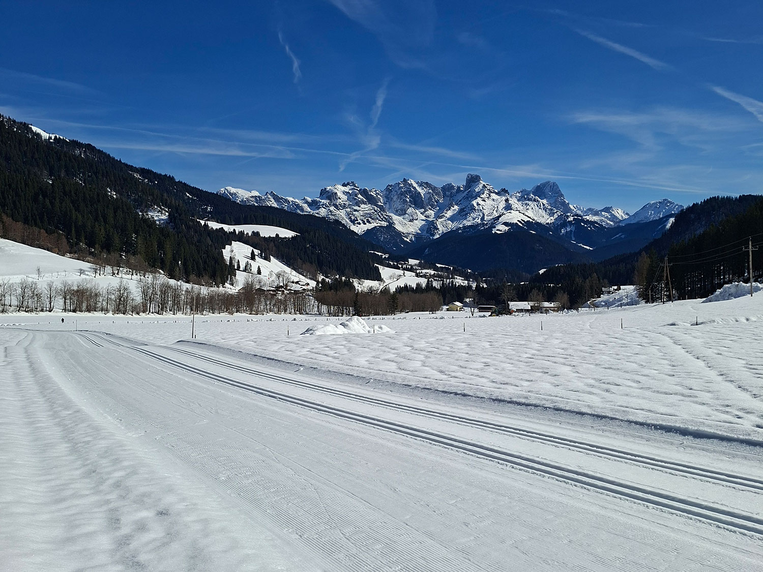 Langlaufloipe Lammertal